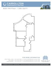 8201 Corporate Dr, Landover, MD à louer Plan d’étage– Image 1 sur 1