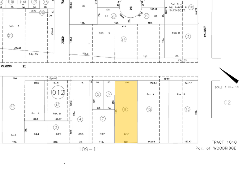 527 El Camino Real, Greenfield, CA à vendre - Plan cadastral – Image 1 sur 13