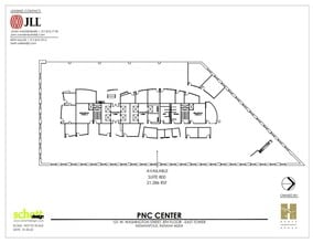 101-115 W Washington St, Indianapolis, IN à louer Plan d’étage– Image 1 sur 1