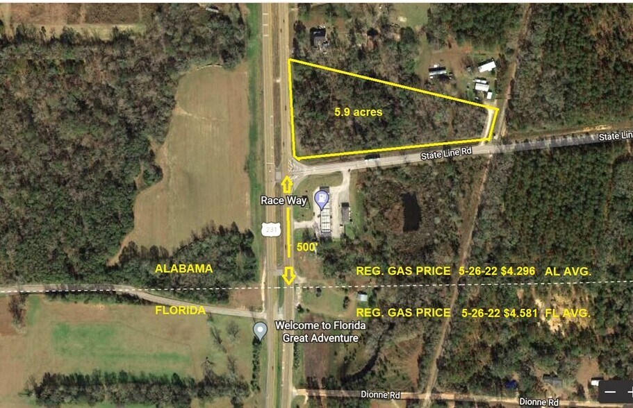 US Hwy 231/State Line Road, Dothan, AL à vendre - Photo principale – Image 1 sur 4