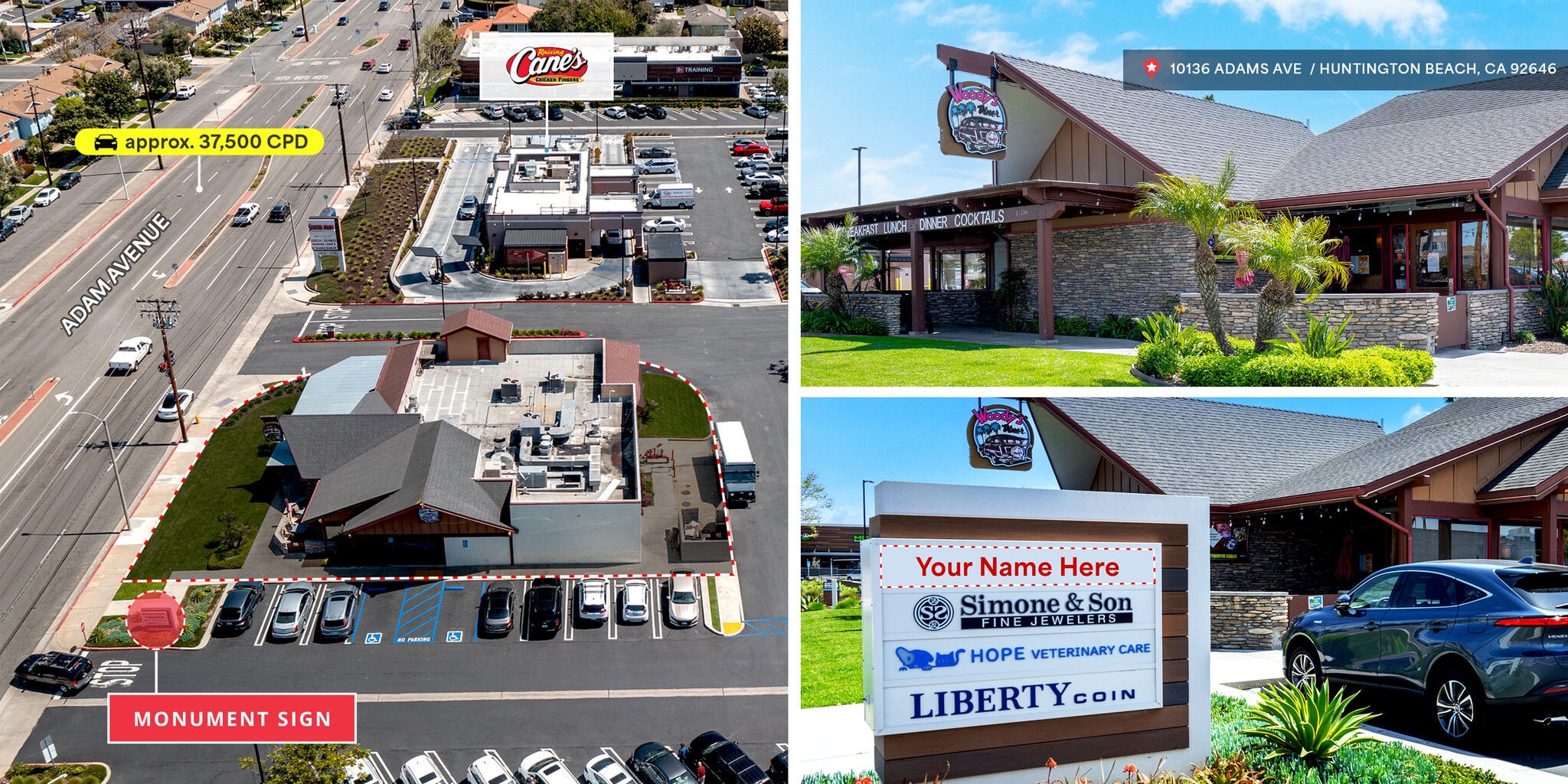 10136 Adams Ave, Huntington Beach, CA à louer Photo de l’immeuble– Image 1 sur 1