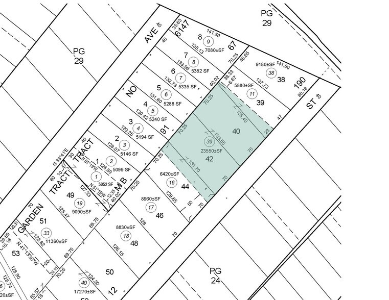 2957 Allesandro St, Los Angeles, CA à louer - Plan cadastral – Image 2 sur 2