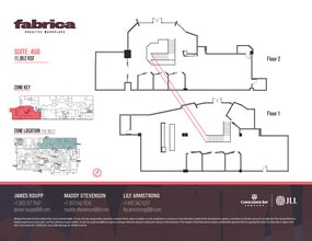 3001 Brighton Blvd, Denver, CO à louer Plan d’étage– Image 2 sur 16