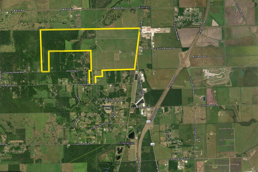 21000 FM 521, Rosharon, TX à vendre - Aérien – Image 3 sur 4