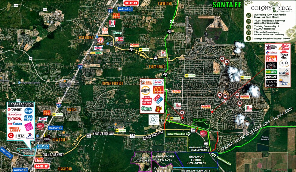 0002 County Road 3549, Cleveland, TX à vendre - Aérien – Image 3 sur 16