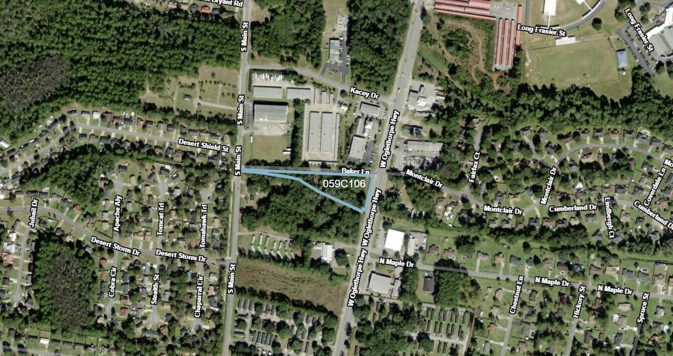 1.92 AC Oglethorpe, Hinesville, GA à vendre Photo principale– Image 1 sur 3