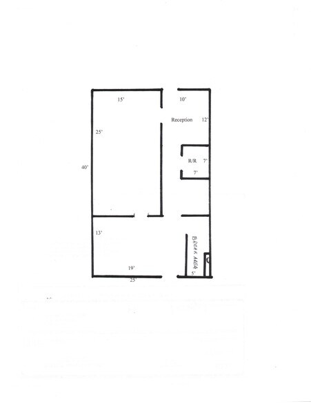 5651 Highway 90, Theodore, AL à louer - Plan d’étage – Image 3 sur 5