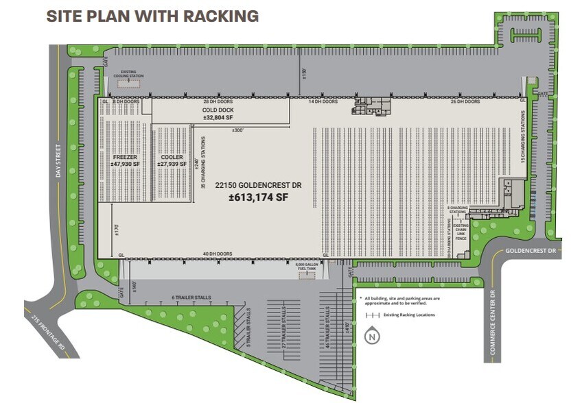 22150 Goldencrest Dr, Moreno Valley, CA à louer - Plan de site – Image 3 sur 3