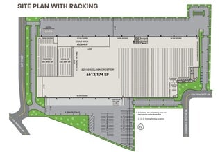 22150 Goldencrest Dr, Moreno Valley, CA à louer Plan de site– Image 2 sur 2