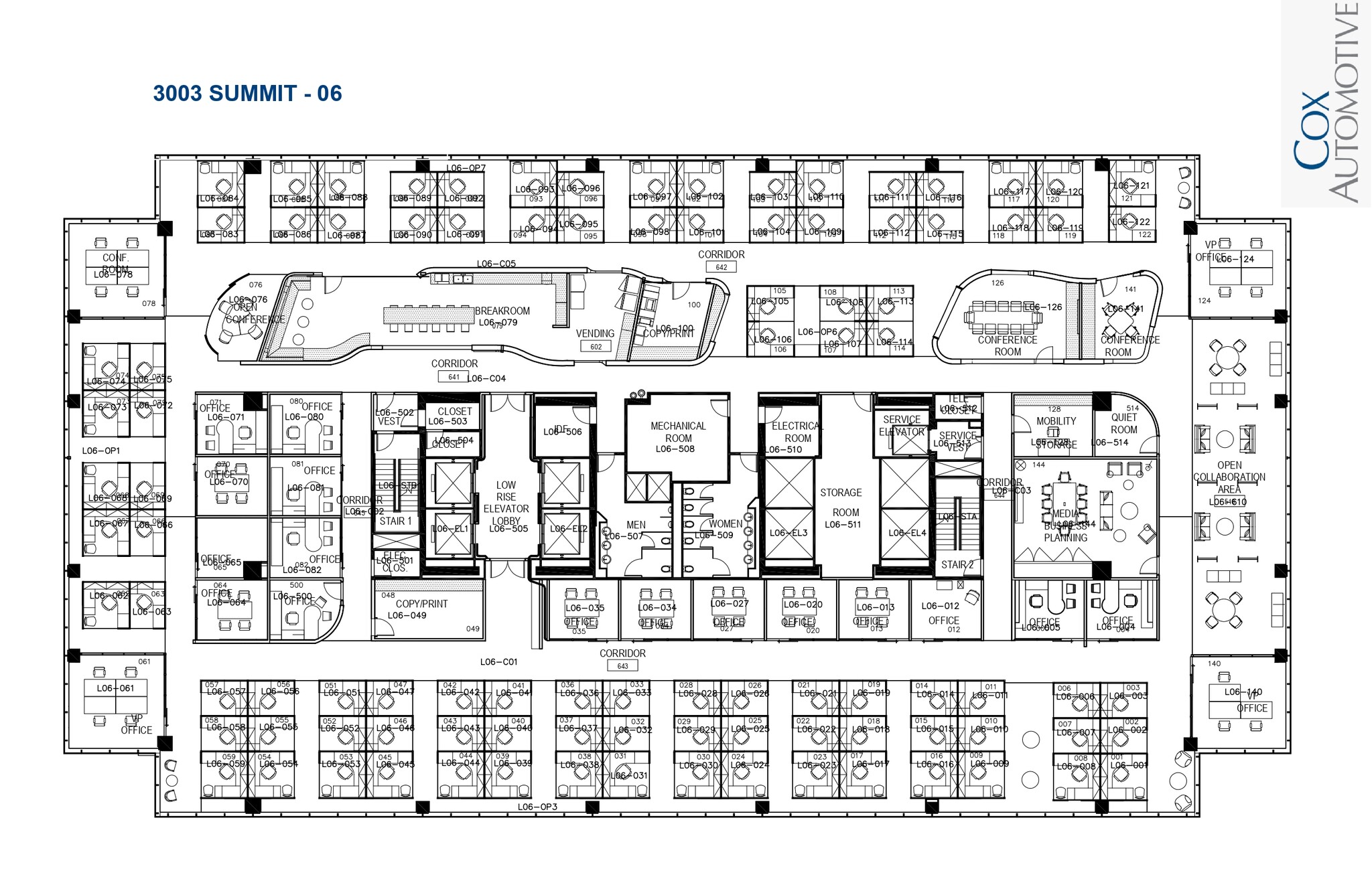 3003 Summit Blvd, Atlanta, GA à louer Plan d’étage– Image 1 sur 1