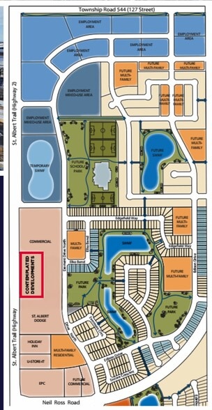 1165 St Albert Trail, St. Albert, AB à vendre - Plan de site – Image 3 sur 3