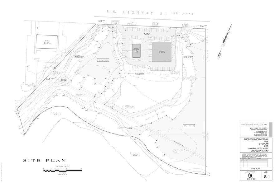 2000 Route 22, Bridgewater, NJ à vendre - Plan de site – Image 3 sur 3
