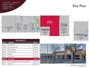 4310-4350 Mills Cir, Ontario, CA à louer Plan de site– Image 1 sur 3