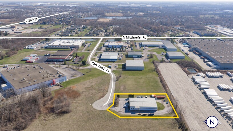 9635 Park Davis Dr, Indianapolis, IN à vendre - Photo de l’immeuble – Image 2 sur 6
