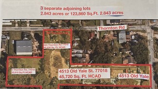 Plus de détails pour 2.843 ac. Text 713 882-2664 fast info – Terrain à vendre, Houston, TX