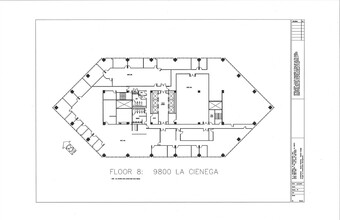 9800 S La Cienega Blvd, Inglewood, CA à louer Plan d’étage– Image 1 sur 1