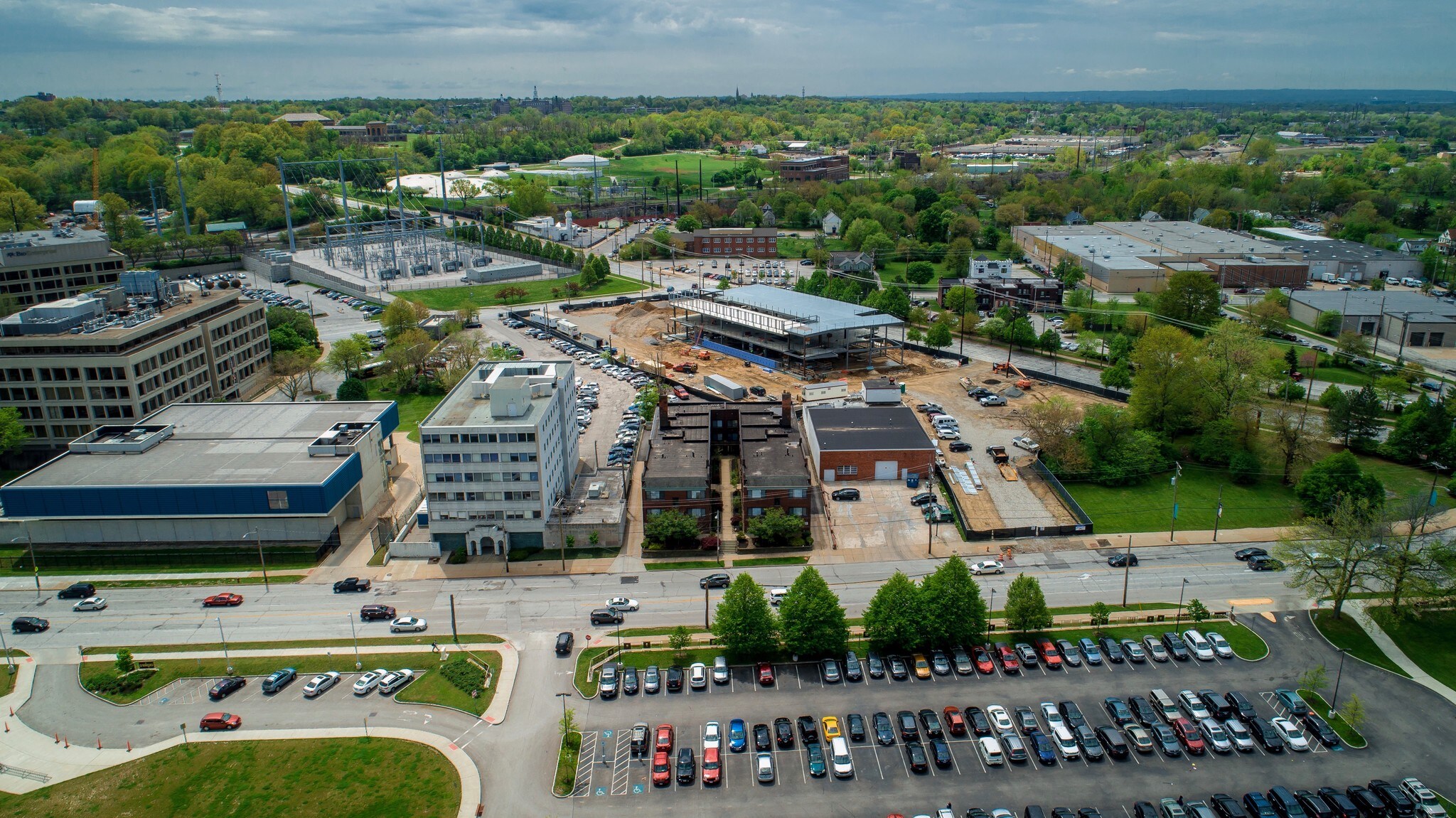 10820-10822 Carnegie Ave, Cleveland, OH à vendre Aérien– Image 1 sur 3