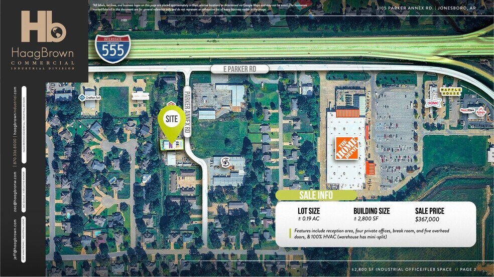 3105 Parker Annex Rd, Jonesboro, AR à vendre - Photo de l’immeuble – Image 2 sur 8