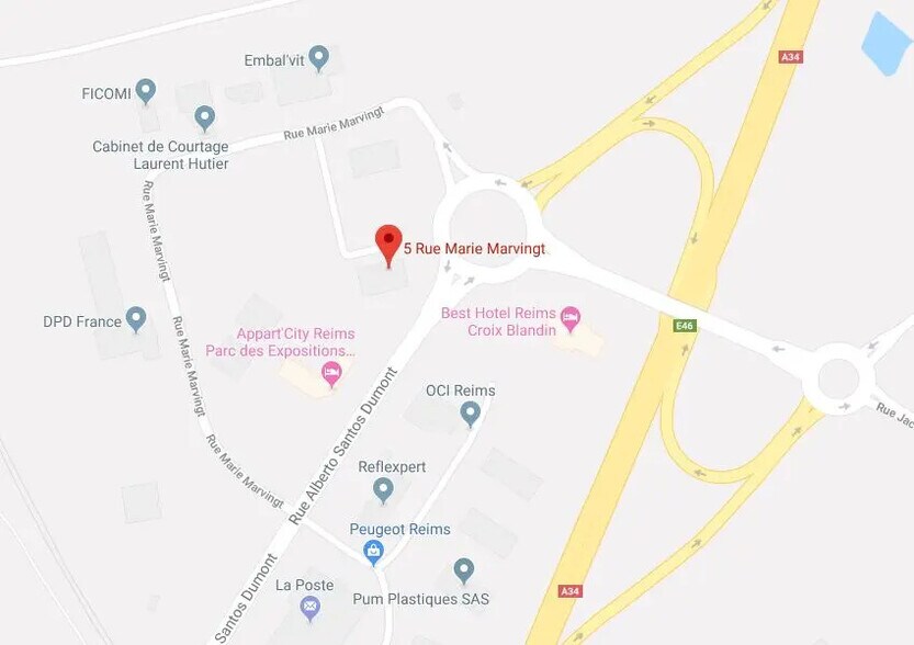 Bureau dans Reims à louer - Plan d’étage – Image 2 sur 3