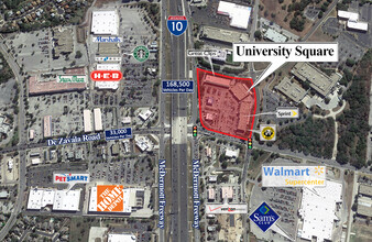 12730 W I-10 Hwy, San Antonio, TX - VUE AÉRIENNE  vue de carte