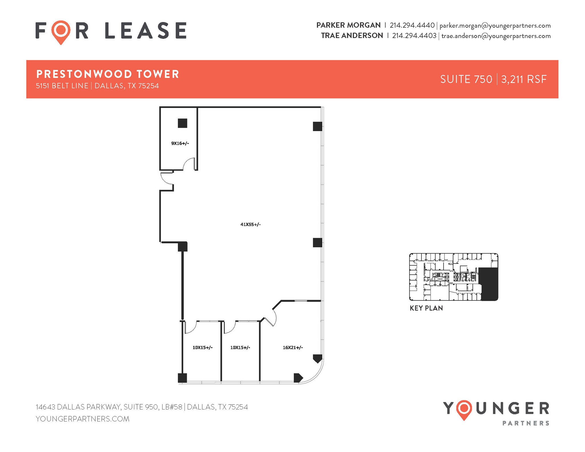 5151 Belt Line Rd, Dallas, TX à louer Plan d’étage– Image 1 sur 1