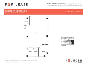 5151 Belt Line Rd, Dallas, TX à louer Plan d’étage– Image 1 sur 1