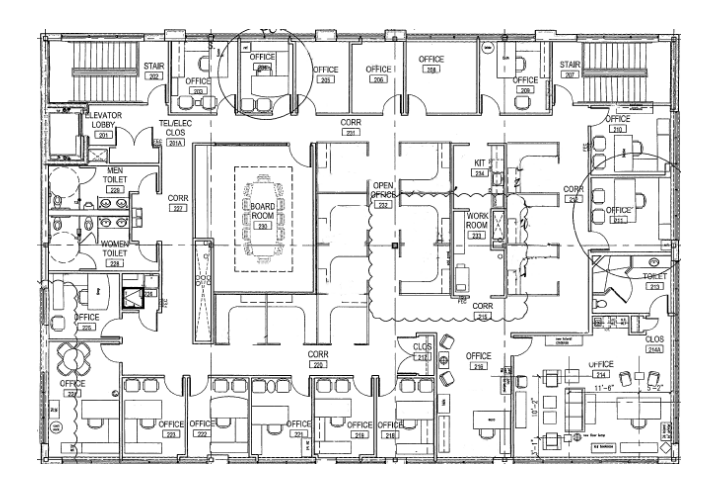 129-135 W Adams Ave, Kirkwood, MO à louer Plan d’étage– Image 1 sur 1