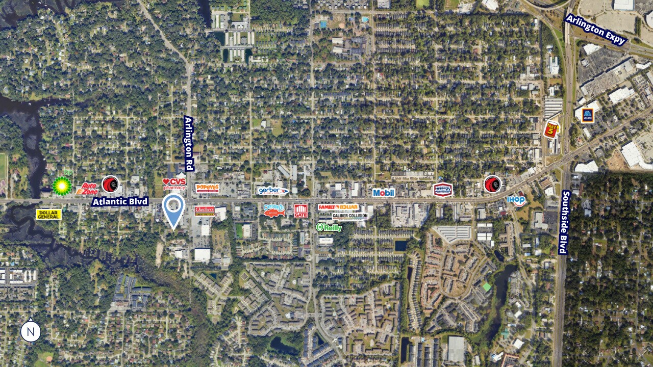 4 Retail Buildings on 3.69± AC Parcel portefeuille de 4 biens à vendre sur LoopNet.fr Photo de l’immeuble– Image 1 sur 7