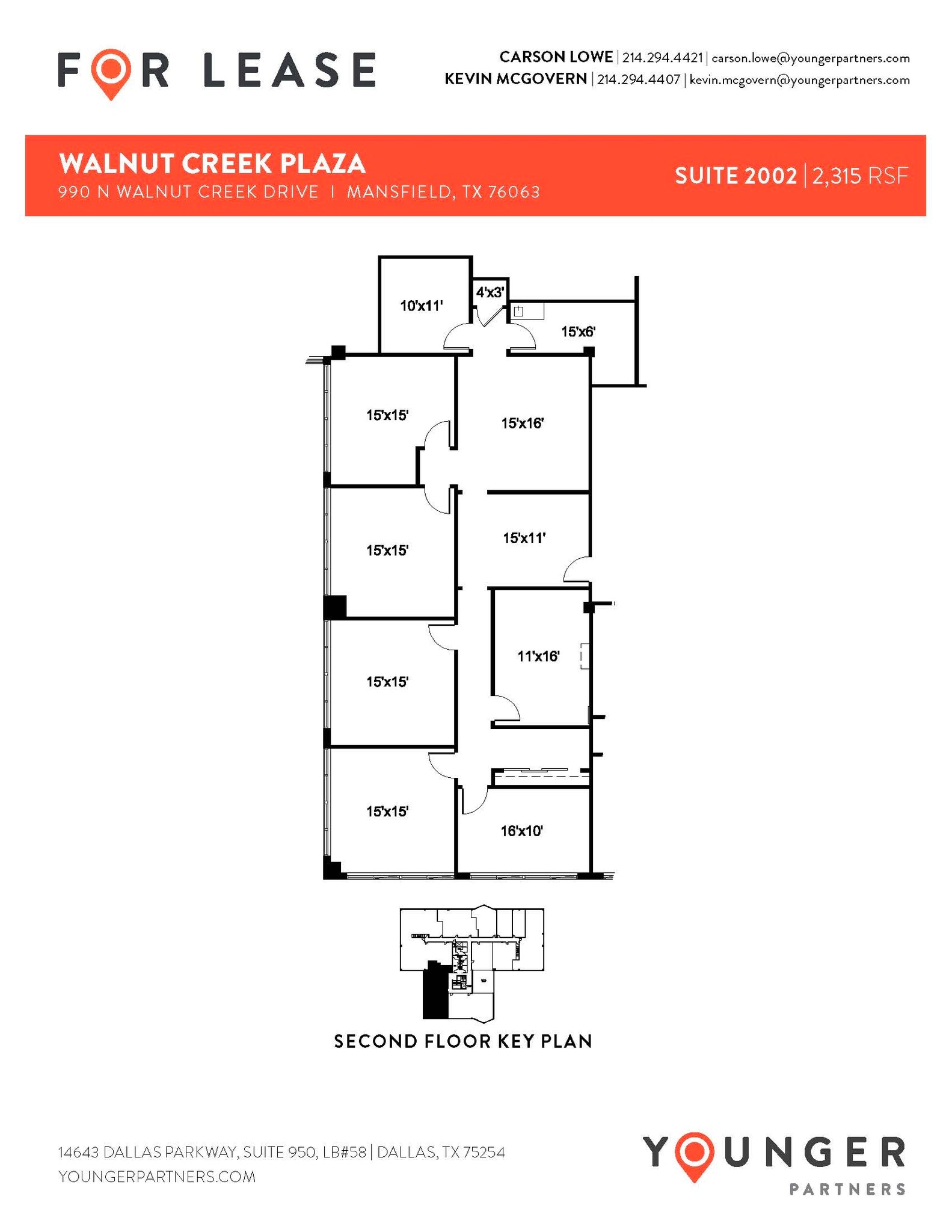 990 N Walnut Creek Dr, Mansfield, TX à louer Plan d’étage– Image 1 sur 1