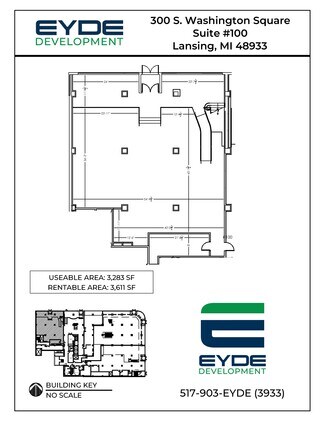 Plus de détails pour 300 S Washington Sq, Lansing, MI - Bureau à louer