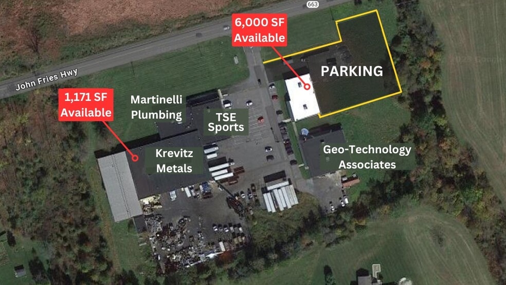 2385 John Fries Hwy, Quakertown, PA à louer - Photo de l’immeuble – Image 2 sur 7