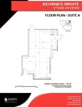 300 Miwate Pvt, Ottawa, ON à louer Plan d’étage– Image 2 sur 3