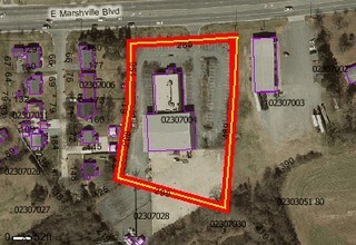 6920 E Marshville Blvd, Marshville, NC - Vue aérienne  vue de carte