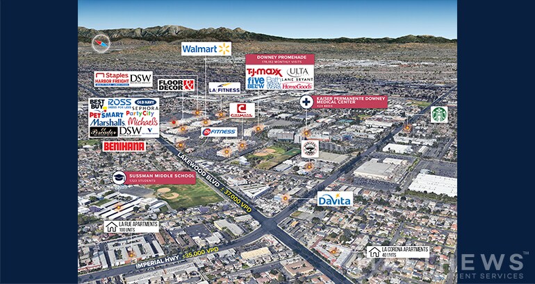 8818 Imperial Hwy, Downey, CA à louer - Photo de l’immeuble – Image 2 sur 2