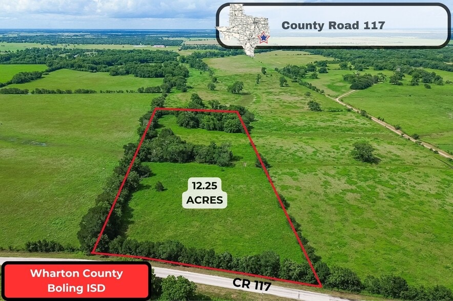 0 County Road 117, Wharton, TX à vendre - Aérien – Image 1 sur 37
