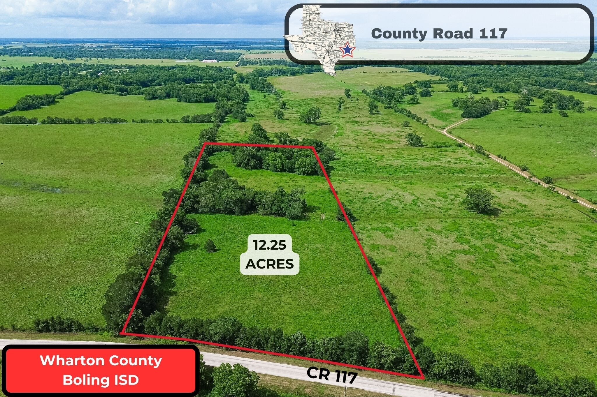 0 County Road 117, Wharton, TX à vendre Aérien– Image 1 sur 38