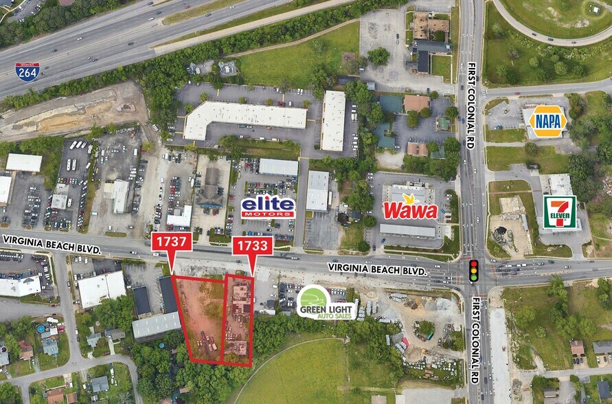 1733 Virginia Beach Blvd, Virginia Beach, VA à vendre - Photo de l’immeuble – Image 1 sur 2