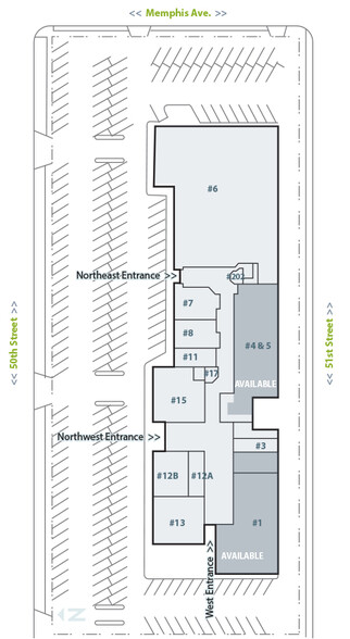 3801 50th St, Lubbock, TX à louer - Plan de site – Image 2 sur 17