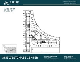 10777 Westheimer Rd, Houston, TX à louer Plan d’étage– Image 1 sur 1