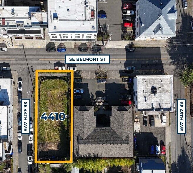 4410 SE Belmont St, Portland, OR à vendre - Aérien – Image 2 sur 5