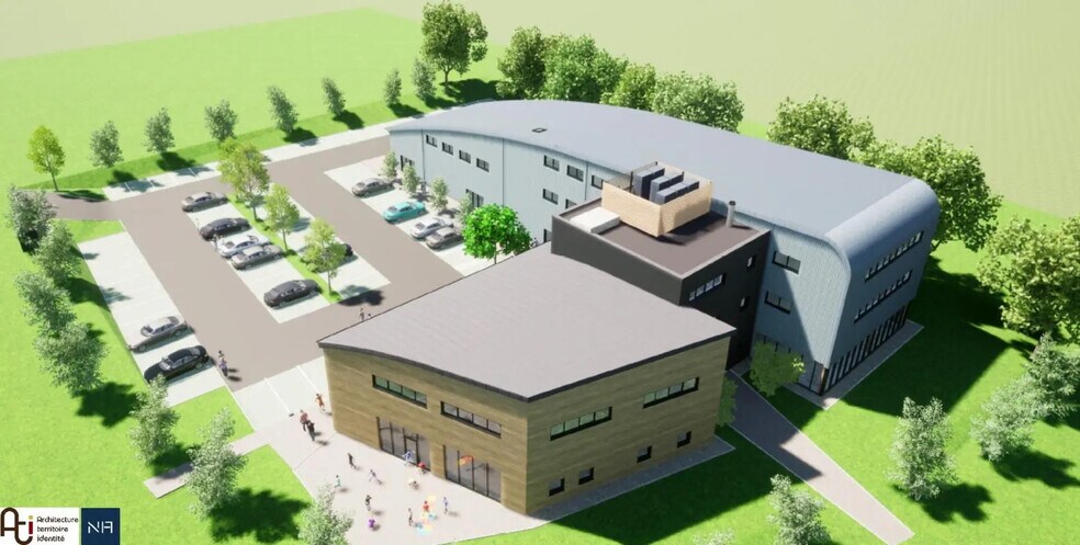 Bureau dans DOUVRES-LA-DÉLIVRANDE à louer - Photo de l’immeuble – Image 2 sur 6