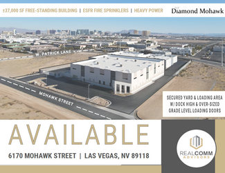 Plus de détails pour 6170 Mohawk St, Las Vegas, NV - Industriel/Logistique à louer