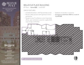 10500 NE 8th St, Bellevue, WA à louer Plan d’étage– Image 1 sur 1