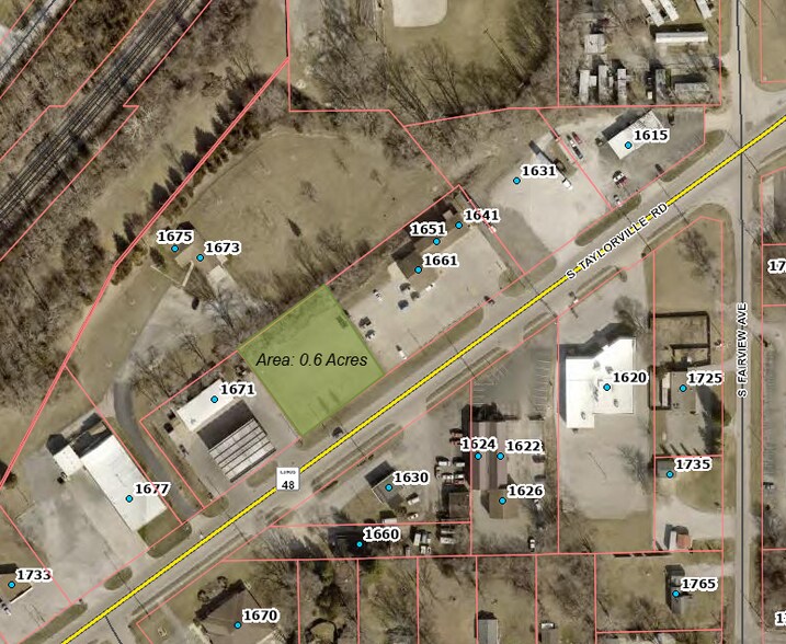 1665 Taylorville rd, Decatur, IL à vendre - Photo de l’immeuble – Image 2 sur 6