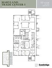 7500 Greenway Center Dr, Greenbelt, MD à louer Plan d’étage– Image 1 sur 1