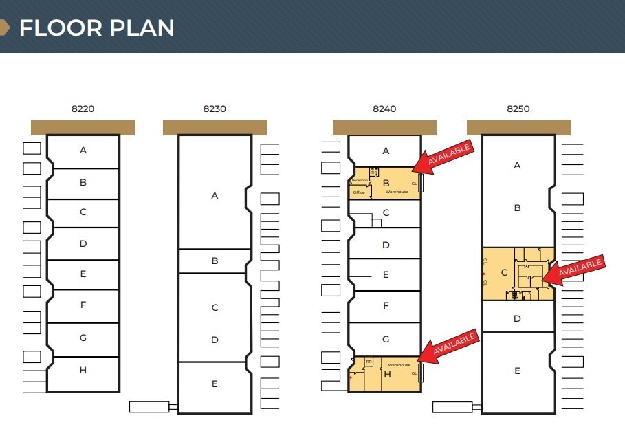8240 Belvedere Ave, Sacramento, CA à louer Plan d’étage– Image 1 sur 1