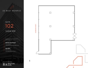 33 W Monroe St, Chicago, IL à louer Plan d’étage– Image 1 sur 11