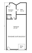 116 N Roosevelt Ave, Chandler, AZ à louer Plan d’étage type– Image 1 sur 1