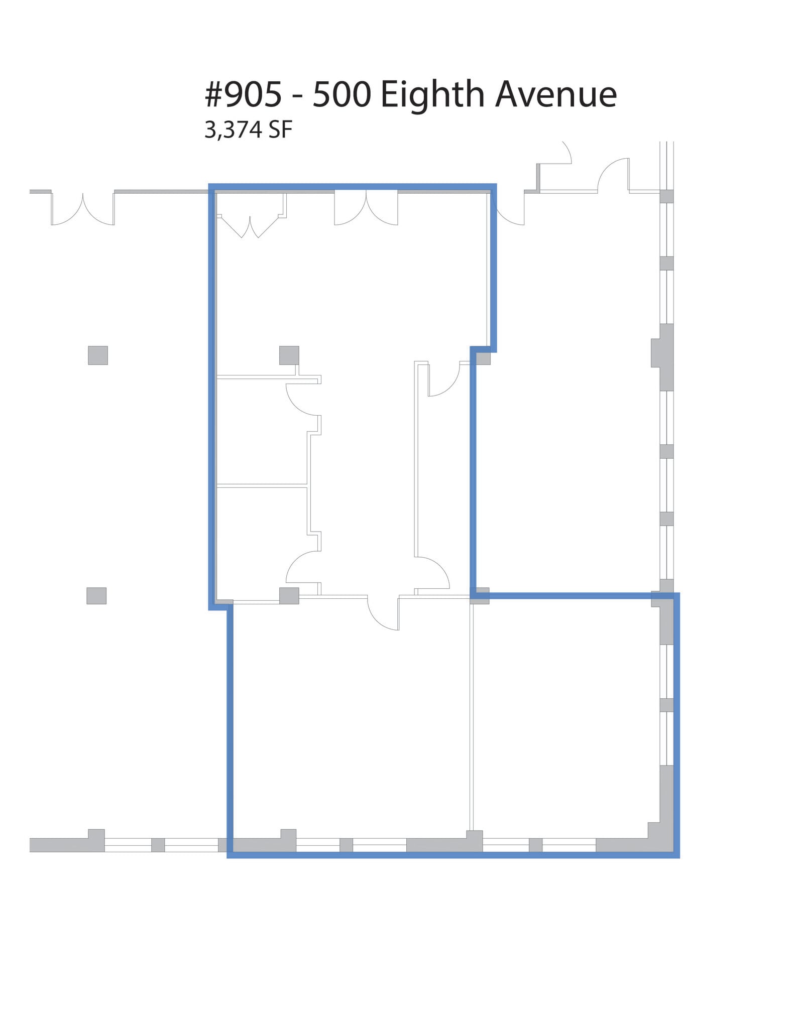 500 Eighth Ave, New York, NY à louer Photo intérieure– Image 1 sur 2