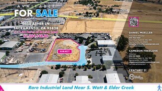 Plus de détails pour 6650 Asher Ln, Sacramento, CA - Terrain à vendre